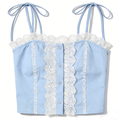 Light Blue Structured Camisole